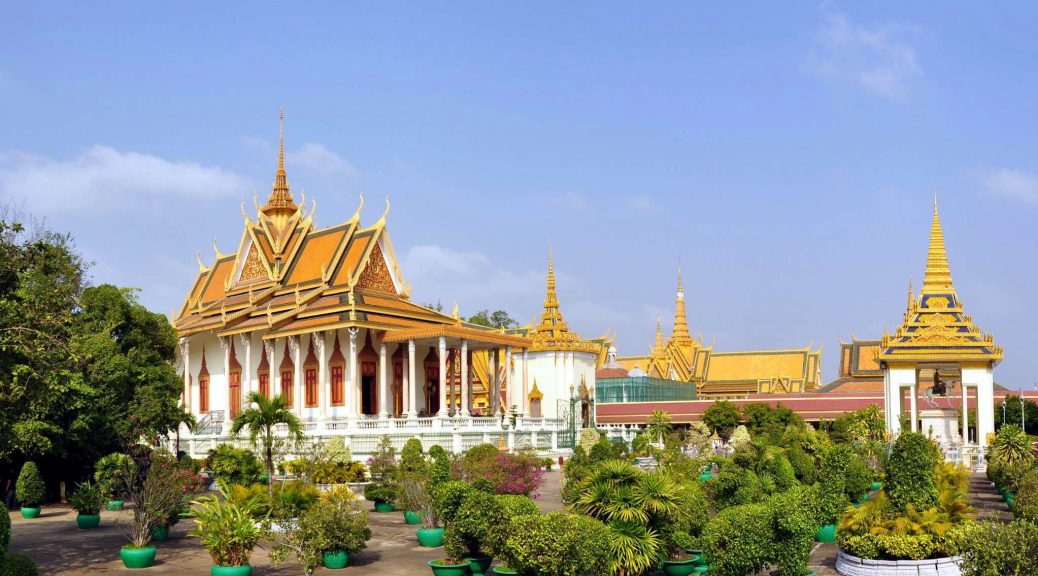 The Royal Palace in Phnom Penh.